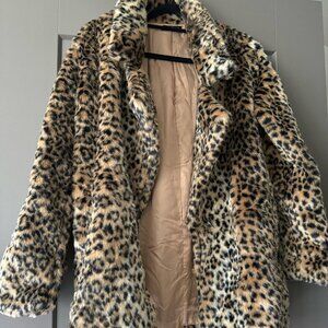 Leopard print jacket